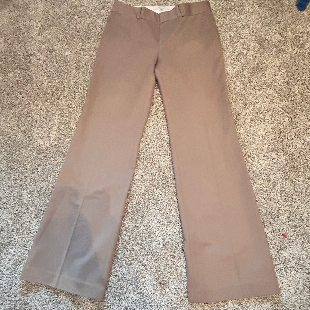 Banana Republic Martin Fit Stretch Tan Pants trousers Women’s 10